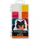 Краски акварельные Kite Dogs K23-060, 10 цветов