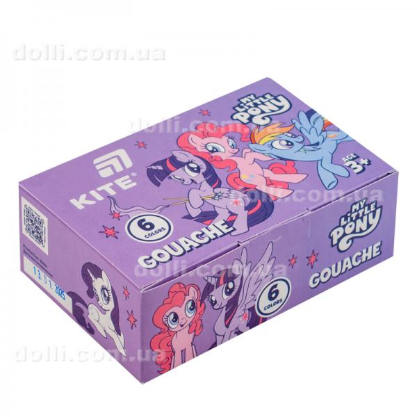Гуашь Kite My Little Pony LP25-062, 6 цветов