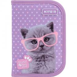 Пенал без наповнення Kite Studio Pets SP22-621 , 1 відділення, 1 відворот