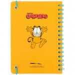 Блокнот на спіралі Kite Garfield GF25-190, A5, 80 аркушів, клітинка