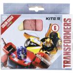 Мел цветной Kite Jumbo Transformers TF21-073, 6 цветоов