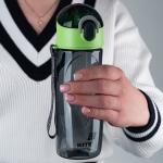 Бутылочка для воды Kite K25-400-2, 530 мл, серая