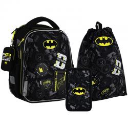 Школьный набор Kite Education DC Batman SET_DC25-555S (рюкзак, пенал, сумка)