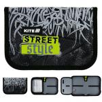Пенал без наповнення Kite Street Style K25-621-6, 1 відділення, 1 відворот