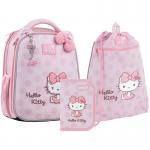 Шкільний набір Kite Education Hello Kitty SET_HK26-555S-2 (рюкзак, пенал, сумка)