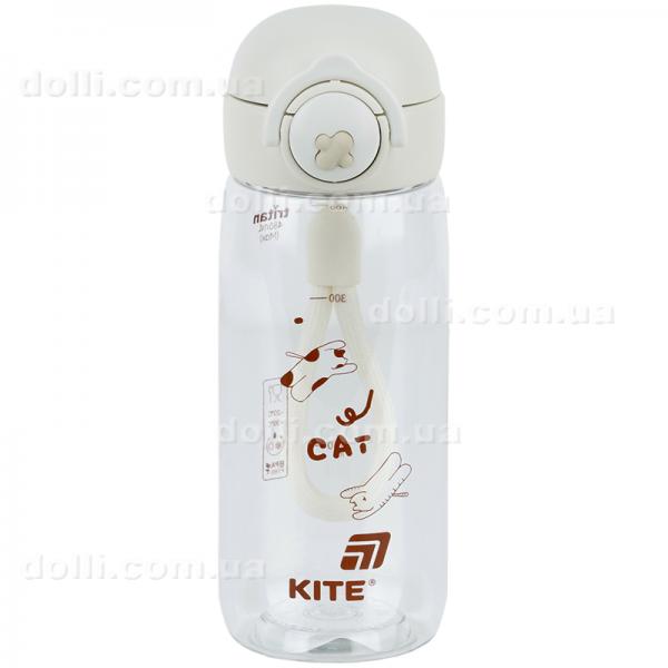 Пляшечка для води Kite K25-1236-1, 480 мл, біла