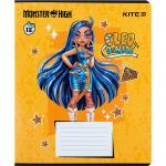 Тетрадь школьная Kite Monster High MH24-234, 12 листов, в линию