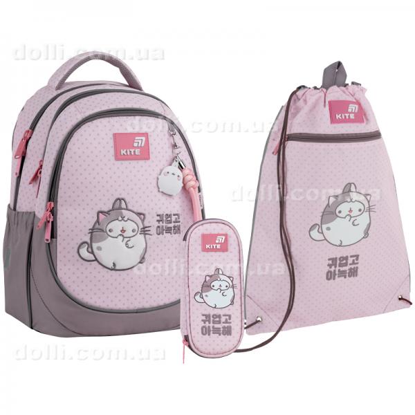 Школьный набор Kite Education Molang SET_ML26-700M (рюкзак, пенал, сумка)