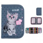Пенал з наповненням Kite Studio Pets SP25-622H-1, 1 відділення, 2 відвороти