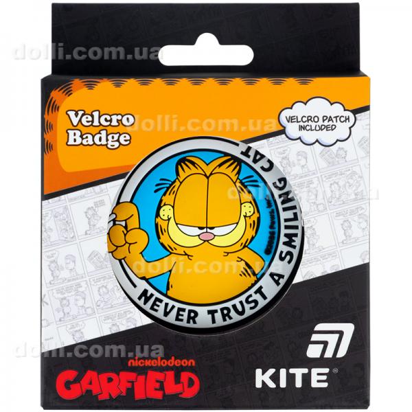 Бейдж на липучке Kite Garfield
