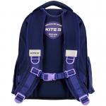 Рюкзак школьный каркасный Kite Education Check and Hearts K24-555S-1