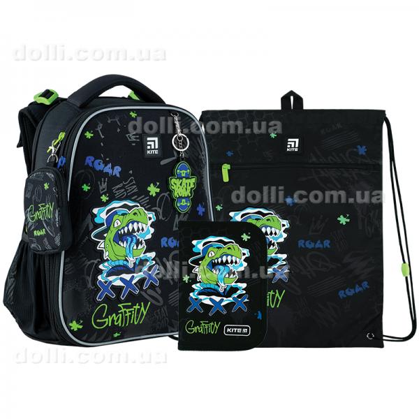 Школьный набор Kite Roar SET_K24-531M-5 (рюкзак, пенал, сумка)