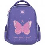 Рюкзак школьный полукаркасный GoPack Education Glowing GO25-165M-4