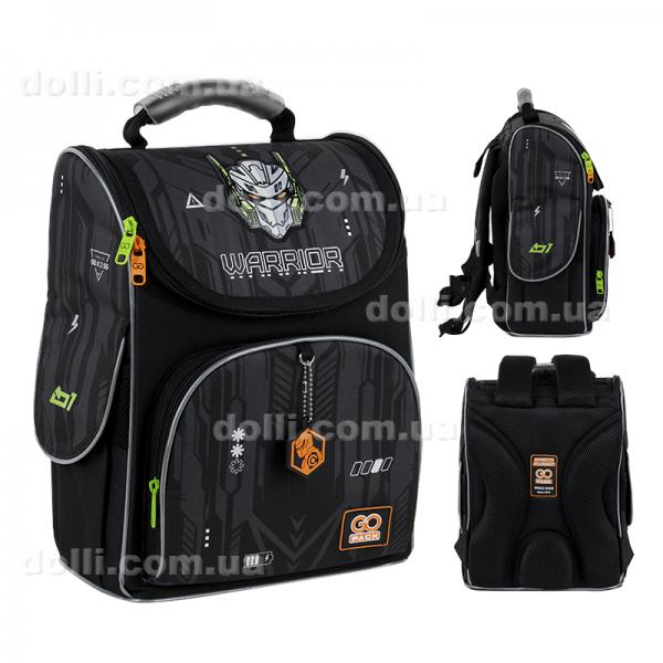 Рюкзак шкільний каркасний GoPack Education Warrior GO25-5001S-8