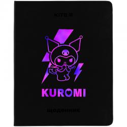 Дневник школьный Kite Kuromi HK24-283, мягкая обложка, PU