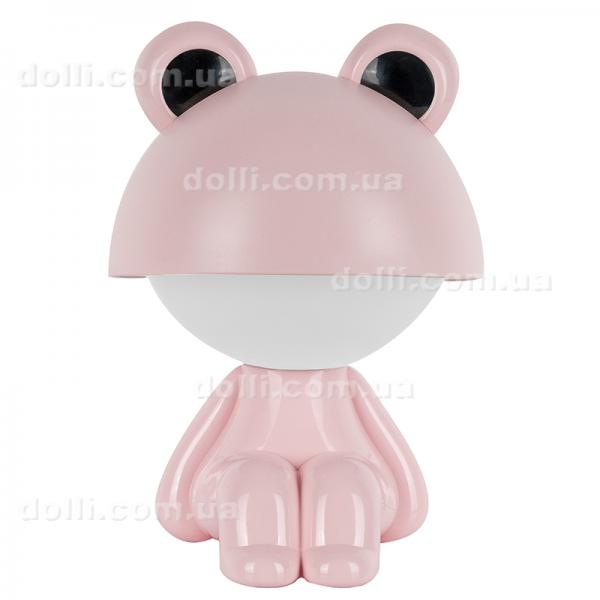 Світильник-нічник LED з акумулятором Kite Cute Froggy K25-316-3-2, рожевий