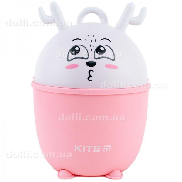 Настольный контейнер для мусора Kite K23-009-3, светло-розовый