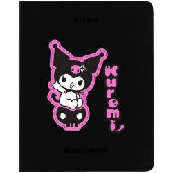 Щоденник шкільний Kite Kuromi HK24-264-2, тверда обкладинка, PU