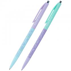 Ручка кулькова автоматична Kite Flowers K21-361-2, синя