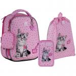 Школьный набор Kite Education Studio Pets SET_SP25-555S-1 (рюкзак, пенал, сумка)