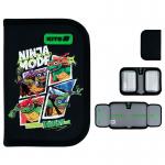Пенал без наповнення Kite Ninja Turtles NT26-622, 1 відділення, 2 відвороти