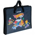 Папка-портфель на блискавці Kite Hot Wheels HW25-202, 1 відділення, A4