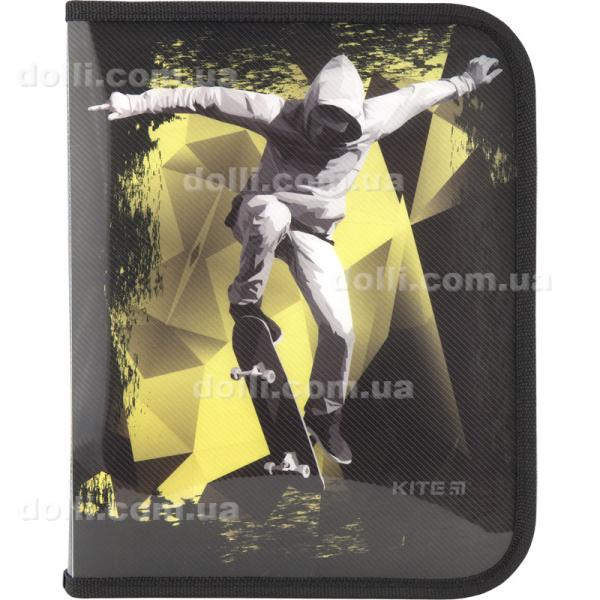 Папка на блискавці Kite Cool Skateboarder B5 K18-203-4
