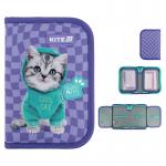 Пенал без наполнения Kite Studio Pets SP25-622-2, 1 отделение, 2 отворот