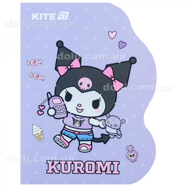 Блокнот Kite Kuromi HK25-223-2, А6, 60 аркушів, клітинка