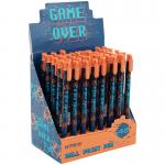 Ручка шариковая автоматическая Kite Game over K21-363-02, синяя
