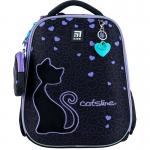 Рюкзак шкільний каркасний Kite Education Catsline K24-531M-1