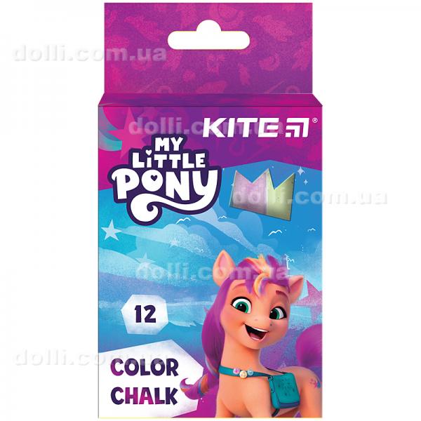 Крейда кольорова Kite My Little Pony LP24-075, 12 штук