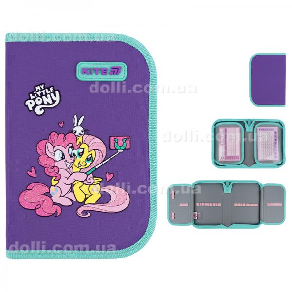 Пенал без наполнения My Little Pony LP26-622, 1 отделение, 2 отворот