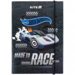Папка для зошитів на гумці Kite Hot Wheels HW25-210-1, картон