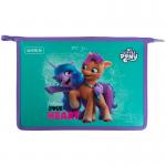 Папка на блискавці Kite My Little Pony LP23-428, A4+