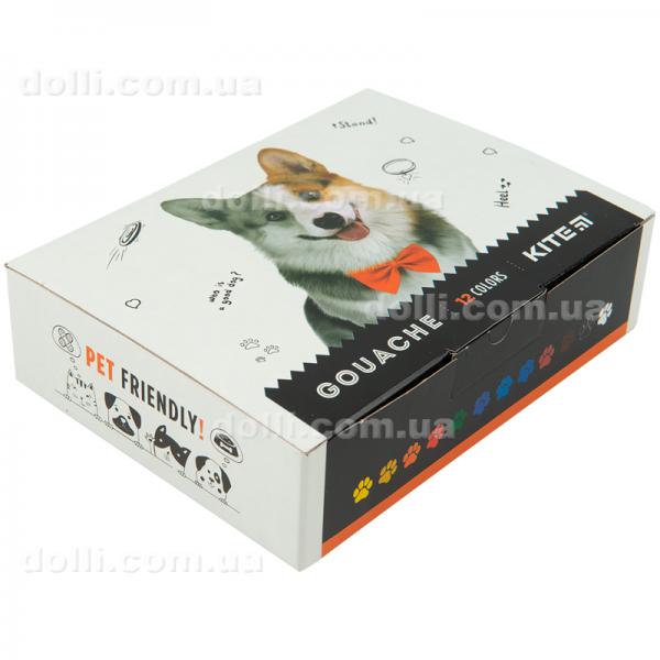 Гуашь Kite Dogs K23-063, 12 цветов