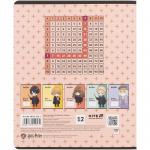 Тетрадь школьная Kite Harry Potter HP25-232-1, 12 листов, клетка
