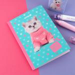 Блокнот Kite Studio Pets SP24-091, А5, 40 листов, клетка
