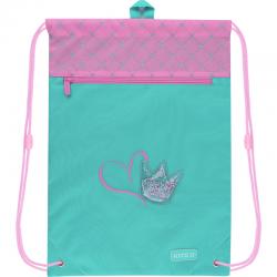 Сумка для взуття з кишенею Kite Education Charming Crown K22-601M-15