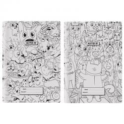 Обложка-раскраска для книг Kite Cats&Dogs K22-310-01, А4+, PVC