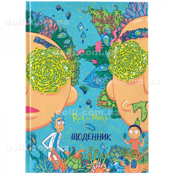 Дневник школьный Kite Rick and Morty RM24-262, твердая обложка