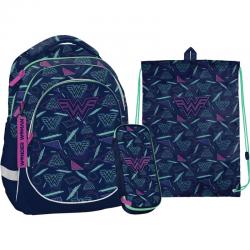 Рюкзак полукаркасный Kite Education DC Comics SET_DC22-700M