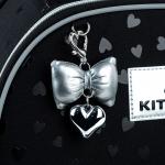 Рюкзак школьный каркасный Kite Education Black&Silver K26-556M-2