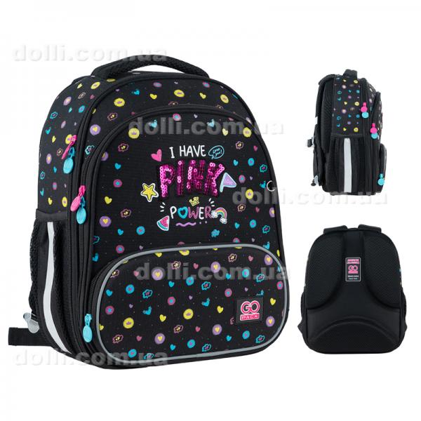 Рюкзак GoPack Education каркасный GO24-597M-2 Pink Power