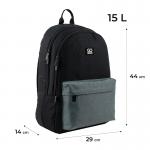Рюкзак GoPack Education Teens GO24-140L-4 серый