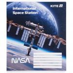 Тетрадь школьная Kite NASA NS25-236, 18 листов, клетка