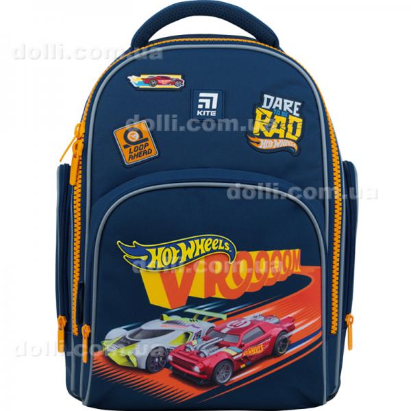 Рюкзак напівкаркасний Kite Education Hot Wheels HW22-706M