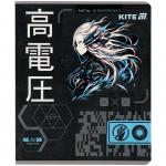 Зошит шкільний Kite Kite Anime K25-239, 24 аркуші, лінія