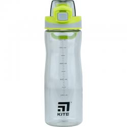 Бутылочка для воды Kite K21-395-03, 650 мл, серо-зеленая