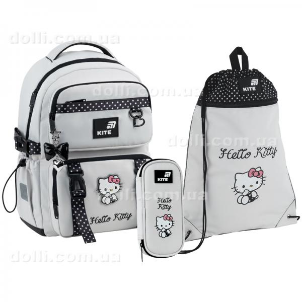 Школьный набор Kite Education Hello Kitty SET_HK26-1022M (рюкзак, пенал, сумка)